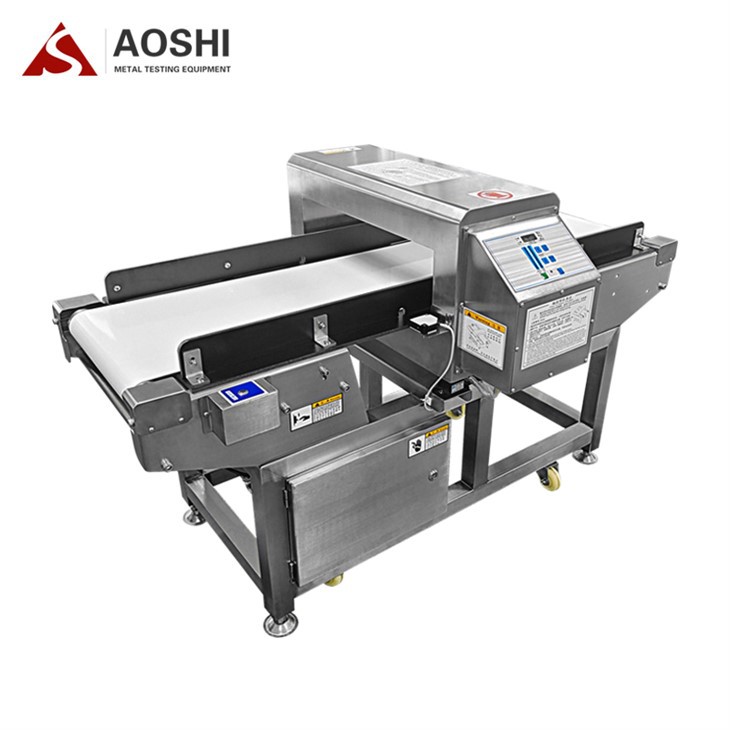 Rilevatore di metalli per prodotti confezionati in foglio di alluminio