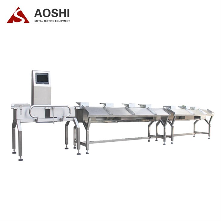 Macchina selezionatrice di peso a sette livelli